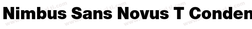 Nimbus Sans Novus T Condensed Bold字体转换